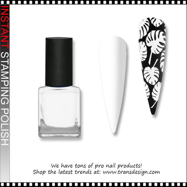 INSTANT STAMPING Polish White 0.25oz.