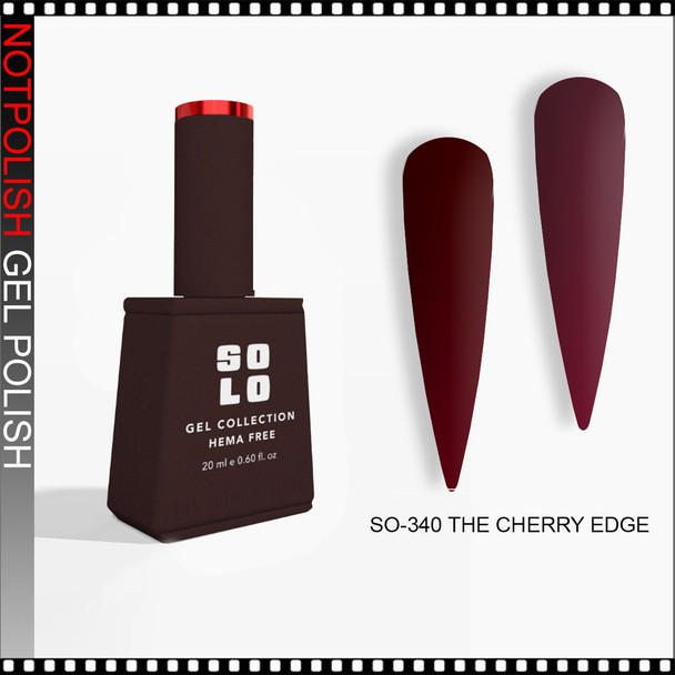 NOTPOLISH SOLO GEL The Cherry Edge