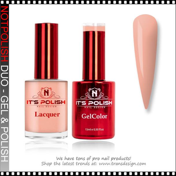 NOTPOLISH DUO GEL Soft Peach 0.5oz.