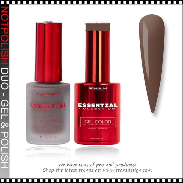 NOTPOLISH ESSENTIAL DUO Nude Tella 0.5oz.