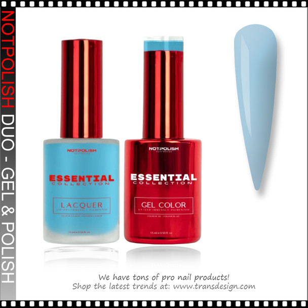 NOTPOLISH ESSENTIAL DUO Bubbly 0.5oz.