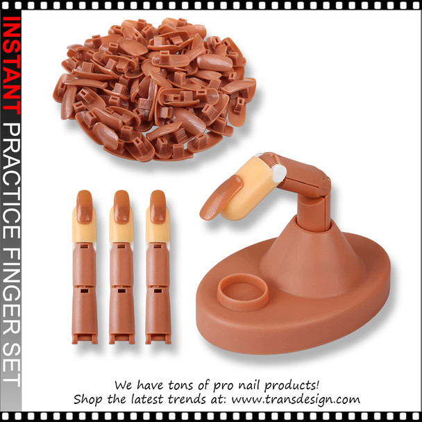 PRACTICE FINGER Adjustable with 3 Finger & 100 Tips.