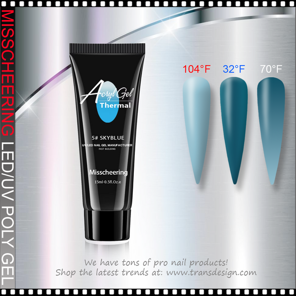 POLY GEL Mood Change Sky Blue 15ml.