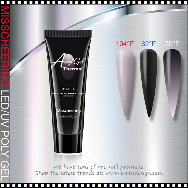 POLY GEL Mood Change Sky Gray 15ml.