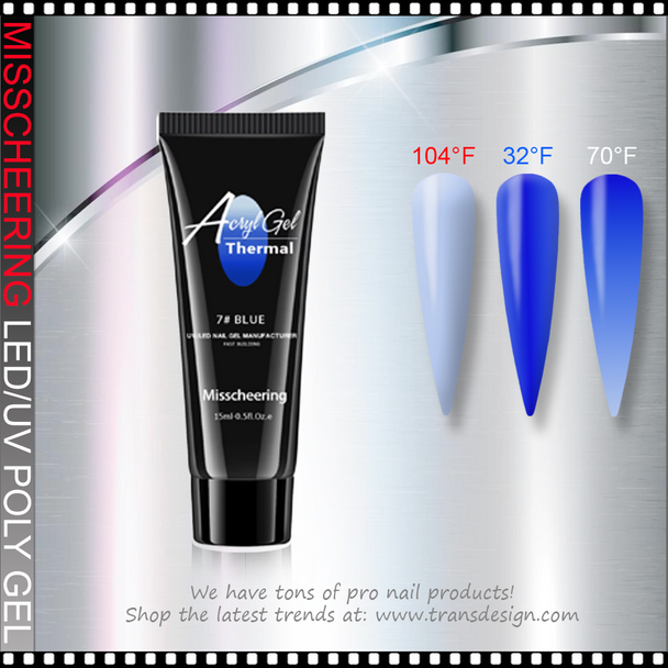 POLY GEL Mood Change Blue 15ml.