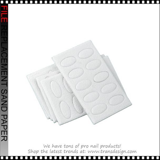 REPLACEMENT  Sand Paper Medium 100 grit 50/Pack