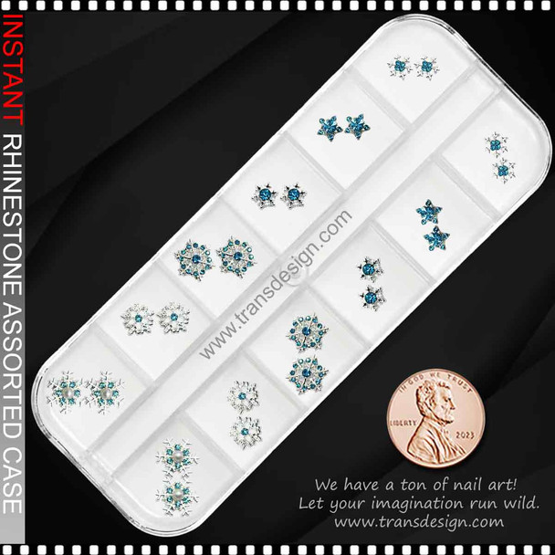 NAIL CHARM Frozen Snowflake Set