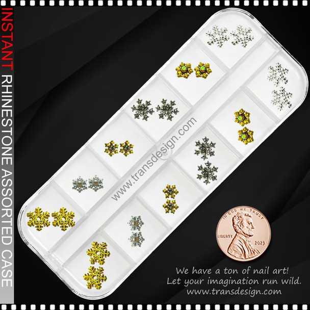 INSTANT 3D CHARM Snowflake Elegance Mix