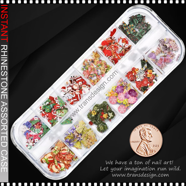 NAIL CHARM Christmas Deluxe Charm #2