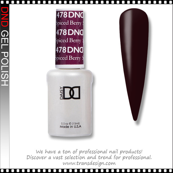 DND Gel Polish Spiced Berry #478