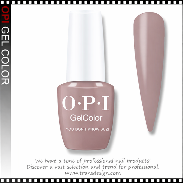OPI GELCOLOR You Don_t Know Suzi 0.5oz.