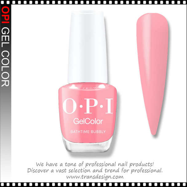 OPI GELCOLOR Bathtime Bubbly 0.5oz.