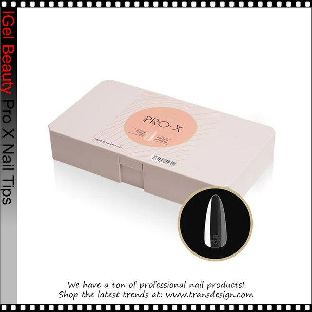 PRO-X Soft Gel Nail Tips 04 - Natural Square Long