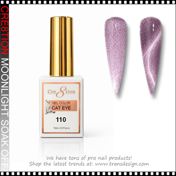 CRE8TION MOONLIGHT Cat Eye Soak Off Gel 0.5oz # 110