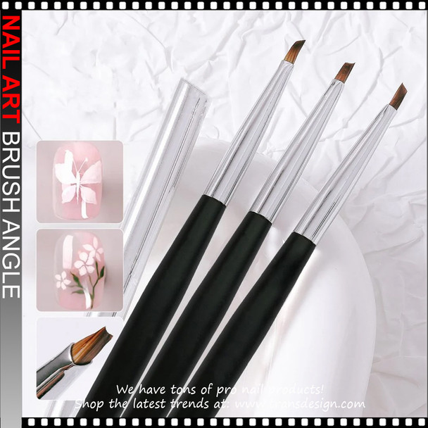 NAIL ART BRUSH Angle, Detail 3 Set
