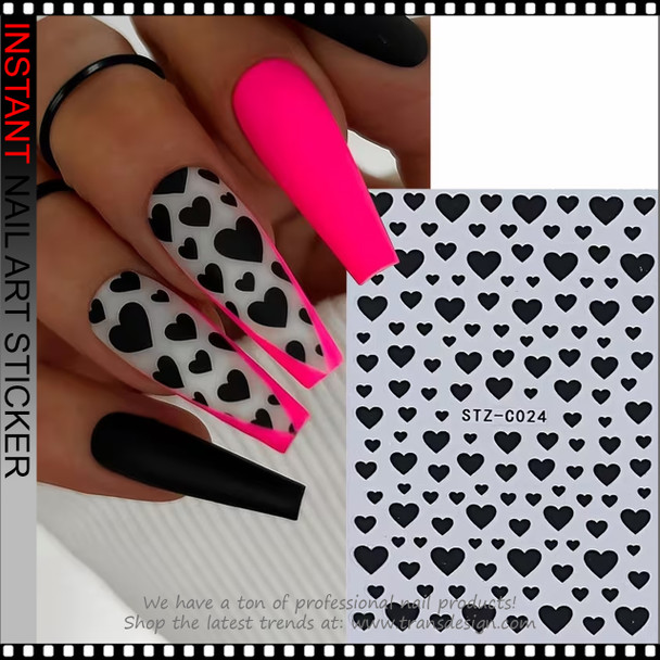 Love Stickers STZ-C024 Black