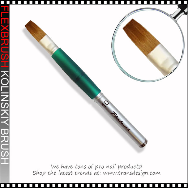 FLEXBRUSH GRIP Kolinsky Hair brush, Flat #10 *