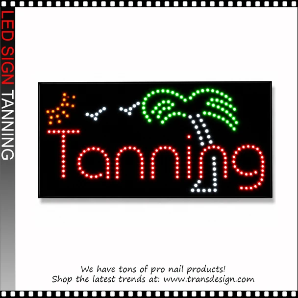 LED SIGNS - TANNING/PALM TREE with 3 Colors ( Pick Up Only )