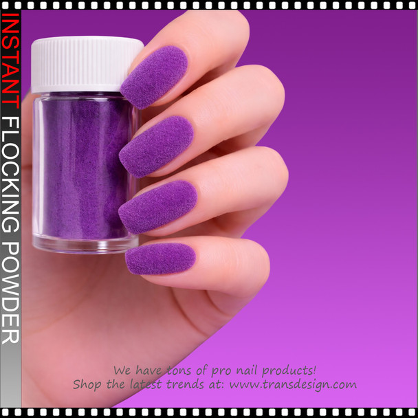 INSTANT Purple Velvet Flocking Powder 20ml/Jar