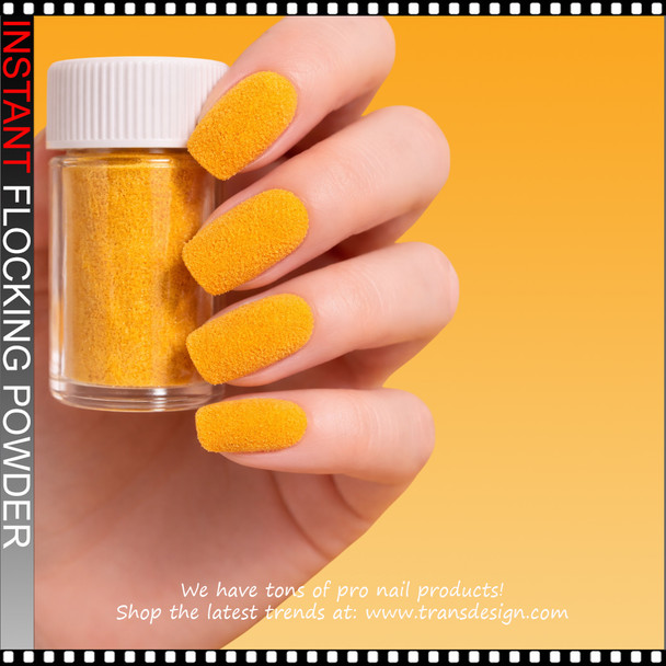 INSTANT Sunflower Yellow Velvet Flocking Powder 20ml/Jar