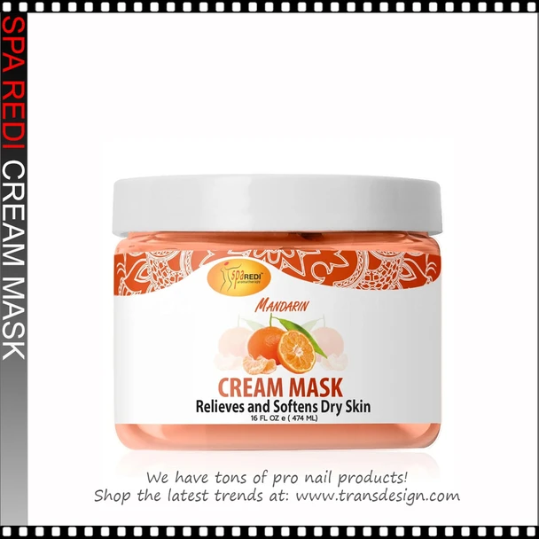 SPA REDI Cream Mask Mandarin 16oz.