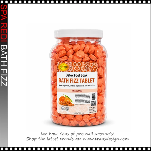 SPA REDI Bath Fizz Mandarin 950 Tablets 4/Box