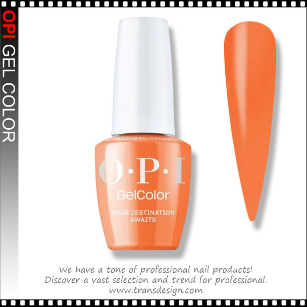 OPI GELCOLOR Your Zestination Awaits #GCS084