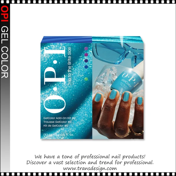 OPI Trip to the Brite Side Collection - GelColor Add on Kit #1 # GC381