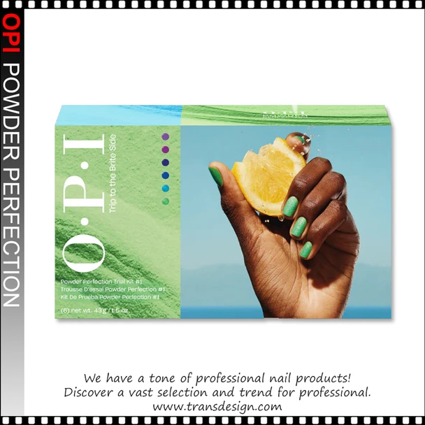OPI Trip to the Brite Side Collection - 6 Piece Powder Perfection Trail Kit #1