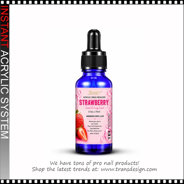 INSTANT Acrylic Odor Reducer STRAWBERRY 0.5oz.