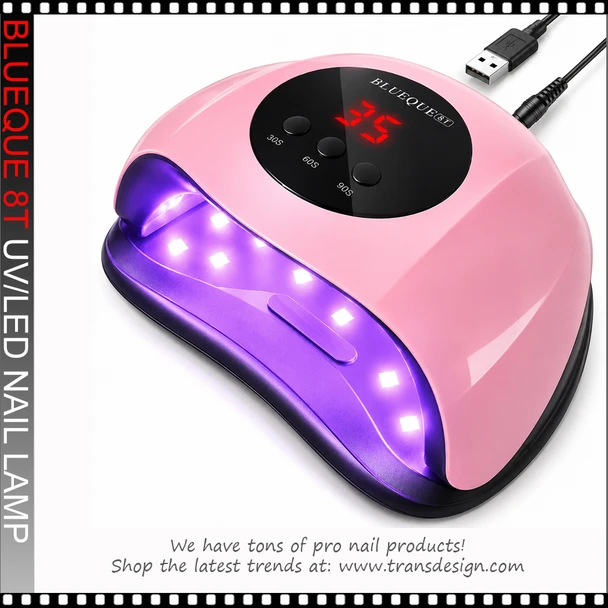 BLUEQUE 8T LED/UV Light 48Watt, Pink