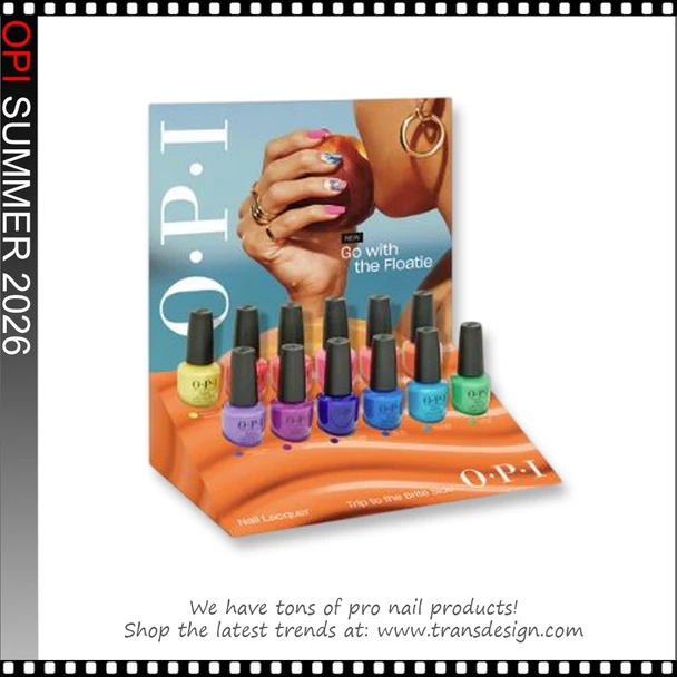 OPI Summer 2026 Nail Lacquer 12pc/Display