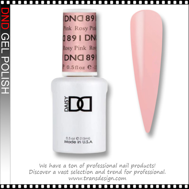 DND Gel Polish Rosy Pink #891