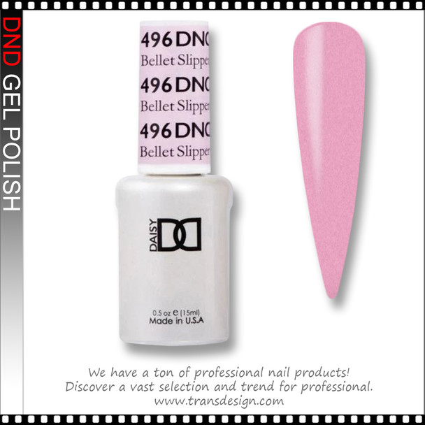 DND Gel Polish Bellet Slipper #496