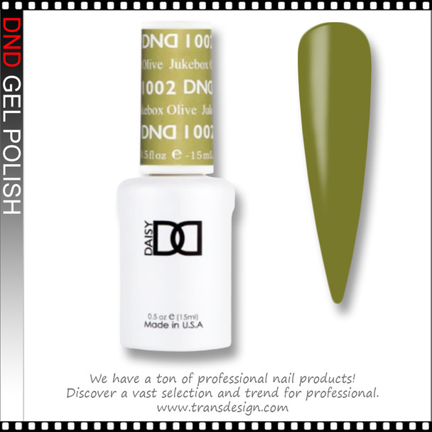DND Gel Polish  Jukebox Olive #1002