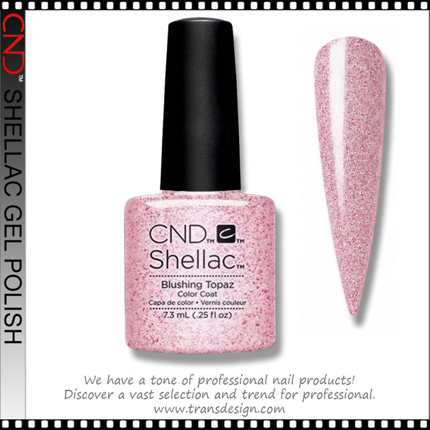 CND SHELLAC Blushing Topaz 0.25oz.