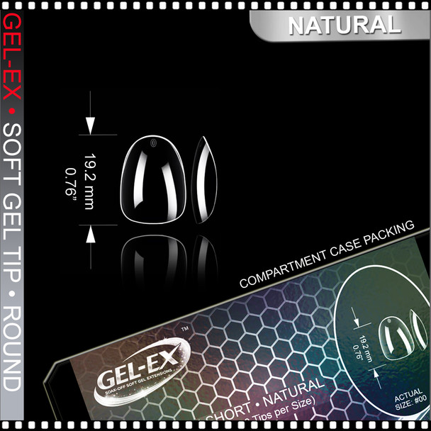 GEL-EX Round, X- Short, Natural 600/