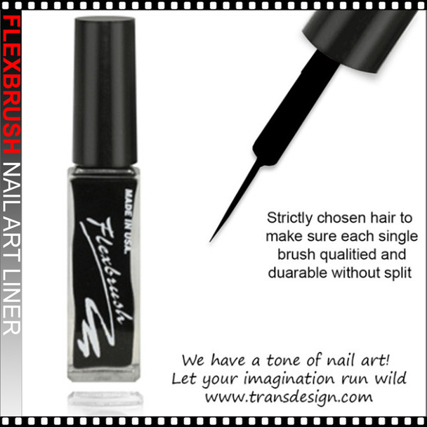 FLEXBRUSH Water Base, Black 1/3oz.