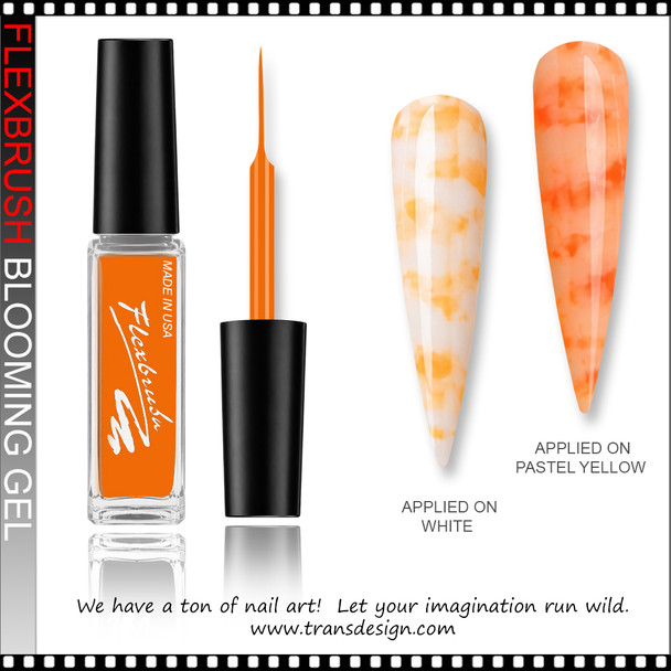 BLOOMING GEL Neon Orange Yellow 0.3oz.