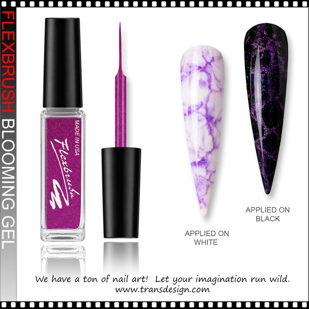 BLOOMING GEL Flash Rose Purple  0.3oz.