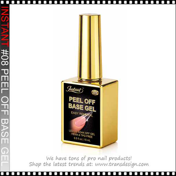 INSTANT #08 Peel-Off Gel Base 0.5oz.