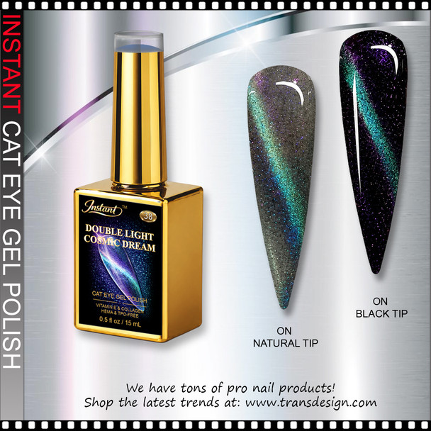 INSTANT CAT EYE #38 Double Light Cosmic Dream  0.5oz.