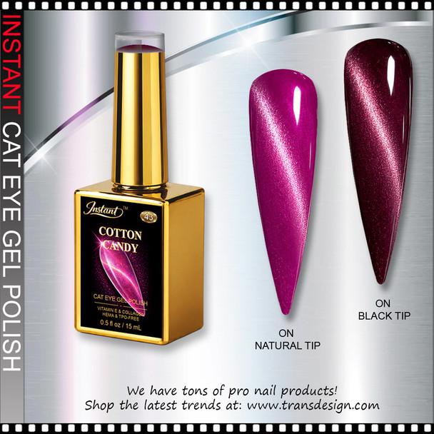 INSTANT CAT EYE #43 Cotton Candy 0.5oz.