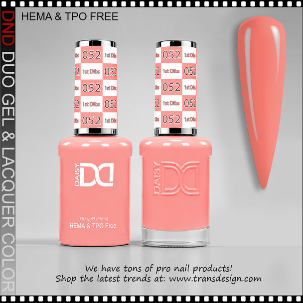 DND Gel Polish Duo HEMA & TPO-Free - #052 1st Dibs