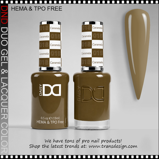 DND Gel Polish Duo HEMA & TPO-Free - #018 Caramela