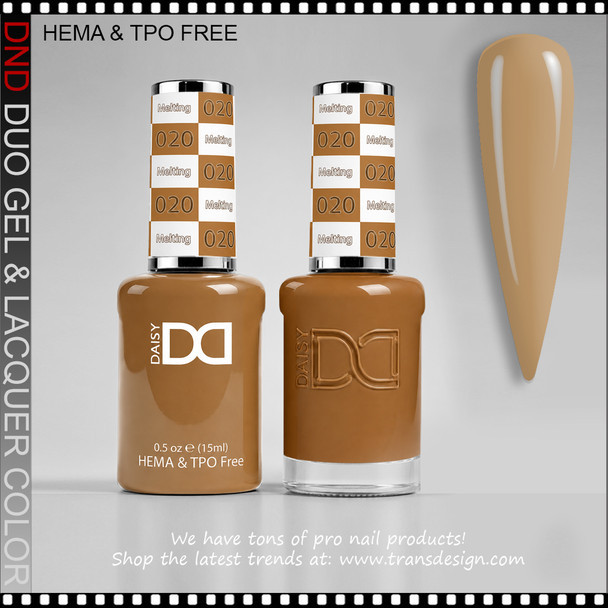 DND Gel Polish Duo HEMA & TPO-Free - #020 Melting