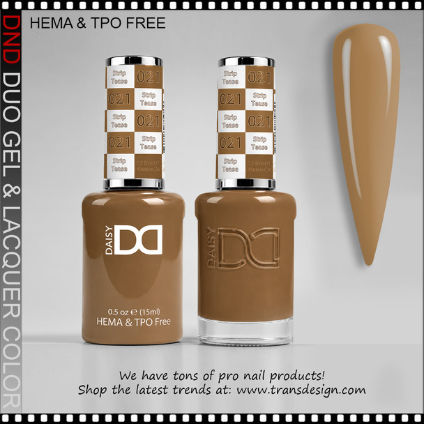 DND Gel Polish Duo HEMA & TPO-Free - #021 Strip Tease