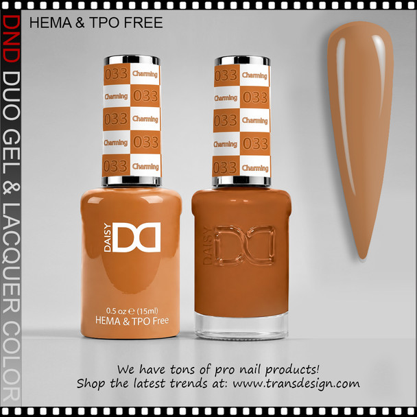 DND Gel Polish Duo HEMA & TPO-Free - #033 Charming