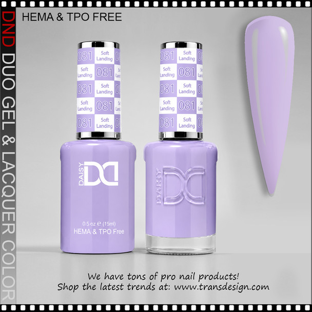 DND Gel Polish Duo HEMA & TPO-Free - #081 Soft Landing