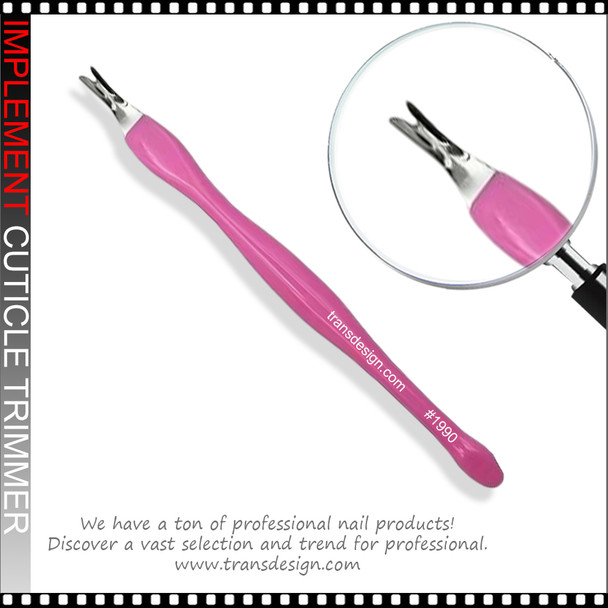 IMPLEMENT Cuticle Trimmer Pusher Remover 4.3" 2/Pack